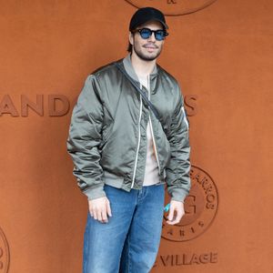 François Civil au Village pour la finale masculine lors des Internationaux de France 2025 à Roland Garros le 08 juin 2025 à Paris, France. ©Nasser Berzane/ABACAPRESS.COM