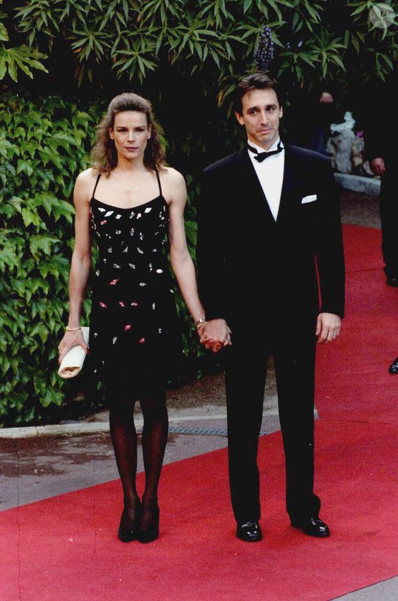 Daniel Drucruet et Stéphanie de Monaco durant les World Music Awards en 1996. Photo par AGENCE / BESTIMAGE