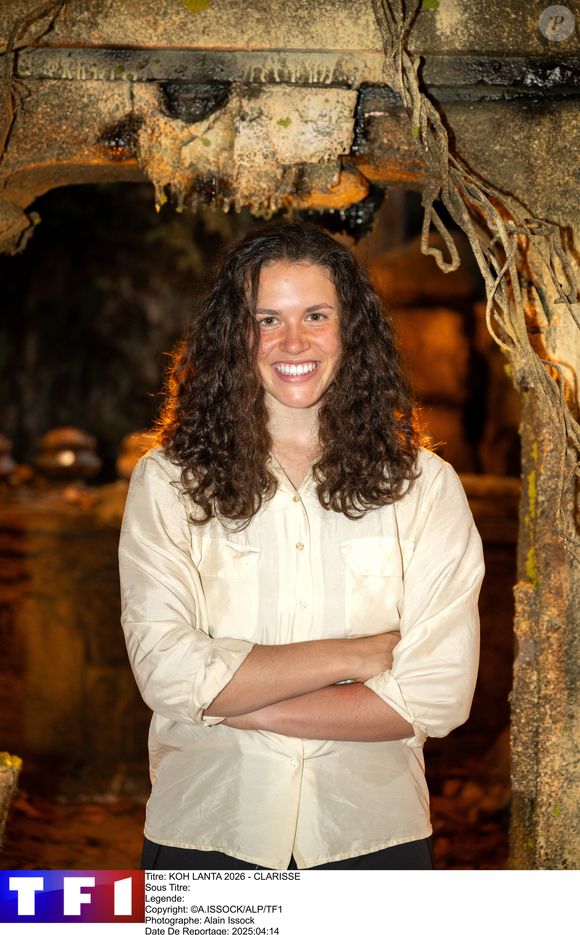 Clarisse dans "Koh-Lanta : les reliques du destin".