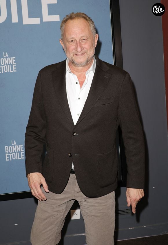 Benoît Poelvoorde lors de l'avant-première du film "La bonne étoile" au cinéma UGC Ciné Cité Bercy à Paris le 27 octobre 2025.© Coadic Guirec / Bestimage