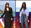 En jean et crop top, Lyna Khoudri détonne à Biarritz devant Monica Bellucci toute en sobriété