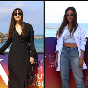 Lyna Khoudri est au Biarritz Film Festival
Monica Bellucci et Lyna Khoudri au photocall du 4ème Biarritz Film Festival - Nouvelles Vagues 2026 au théâtre de la Gare du Midi à Biarritz. © Jean-Marc Lhomer / Bestimage