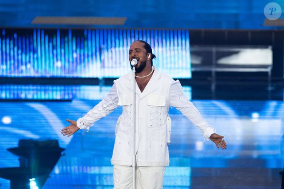 Exclusif - Slimane - Enregistrement de l'émission "La fête de la Musique" à Reims le 21 juin, et diffusée le 22 juin à 21h10 sur France 2 et sur France.tv. © Jack Tribeca / Jeremy Melloul / Bestimage