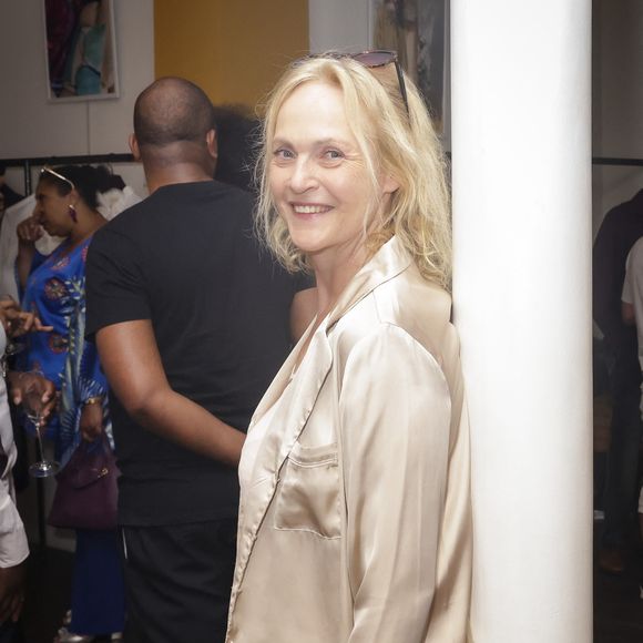 Exclusif - Alexandra Vandernoot lors de la soirée Focus Cameroun 2, un voyage culturel, par Nathalie Garçon à la Galerie Vivienne à Paris le 10 juillet 2023. Imaginé avec l'ambassade du Cameroun à Paris et le théâtre de la ville de Paris. C'est un happening mêlant plusieurs artistes et créateurs : du design, de la coiffure, de la danse, de l'art urbain, de la mode....

© Jack Tribeca / Bestimage