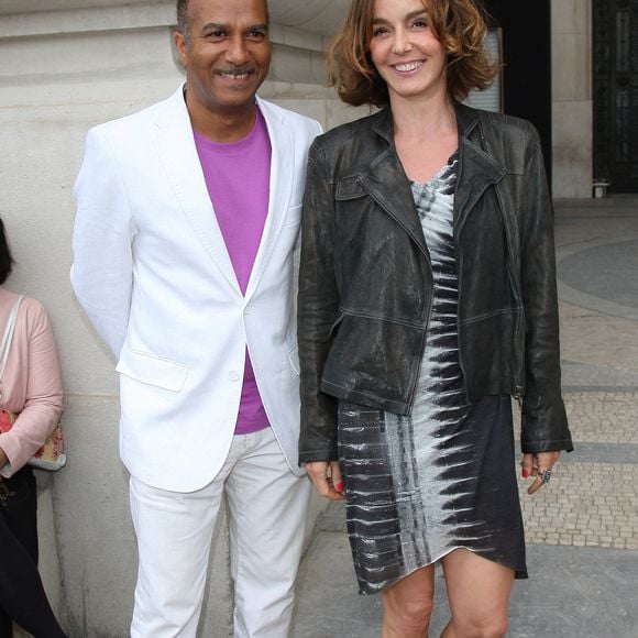 Pascal Légitimus et Philippine-Leroy-Beaulieu assistant à un cocktail pour célébrer la Fête du Cinéma, au Grand Palais à Paris, France, le 22 juin 2011. Photo Marco Vitchi/ABACAPRESS.COM