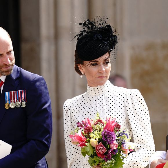 La famille royale britannique et les personnalités assistent à un service d'action de grâce à l'abbaye de Westminster à Londres, à l'occasion du 80ème anniversaire du jour de la Victoire en Europe (VE Day), le 8 mai 2025. Mirrorpix / Bestimage