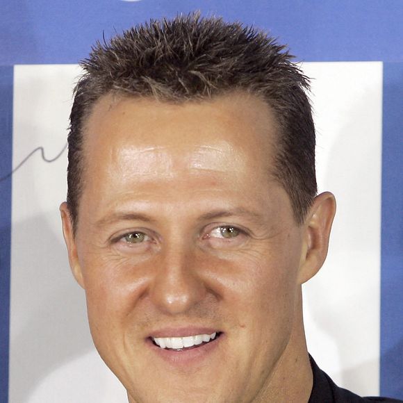 Photo d'archive du 15 mars 2008 du pilote de Formule 1 Michael Schumacher au salon de l'automobile IAA à Francfort, Allemagne. Schumacher. Photo by Joerg Carstensen/DPA/ABACAPRESS.COM
