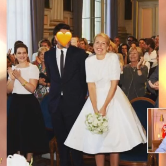 Agathe Lecaron surprise par son mari pour sa dernière dans "Les Maternelles"