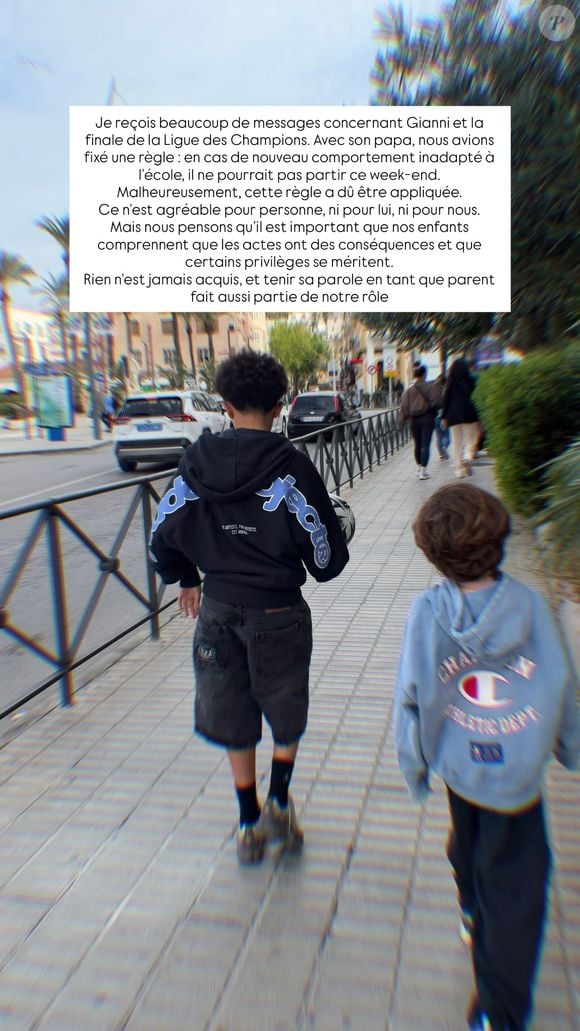 Rachel Legrain-Trapani se confie en story à propos de la maternité