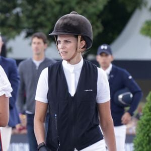 Athina Onassis - Prix Elle (CSI 5) lors de la 8ème édition du "Longines Paris Eiffel Jumping" au Champ de Mars à Paris, le 24 juin 2022.
© Perusseau/Gorassini/Tribeca/Bestimage