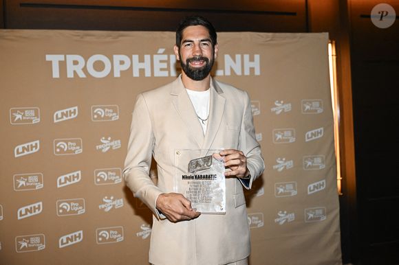 Nikola Karabatic lors de la cérémonie de remise des Trophées LNH du championnat de France de handball au Théâtre Marigny le 10 juin 2025 à Paris, France. Photo by Victor Joly/ABACAPRESS.COM
