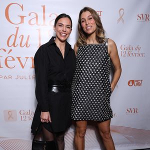 Marine Lorphelin (Miss France 2013) et Laury Thilleman (Miss France 2011) lors de la première édition du gala caritatif « Le Gala du 12 février » au profit des grands brûlés, dans les salons de l'Hôtel Royal Monceau, le 12 février 2026 à Paris. Photo par Denis Guignebourg/BestImage