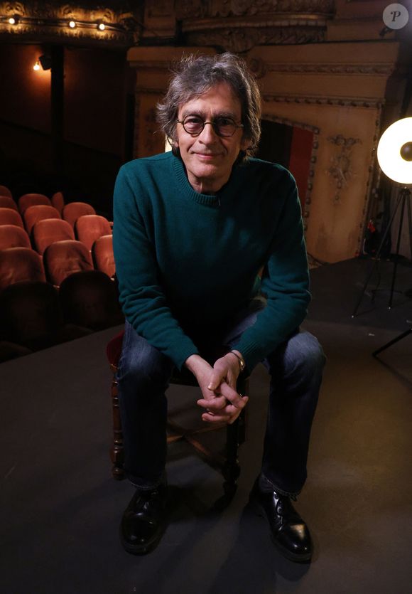 Exclusif - Richard Kolinka lors de l'enregistrement de l'émission "Olympiascope" au théâtre Antoine, présentée par B.Montiel et diffusée le mardi 13 mai 2025, à Paris, le 18 février 2025. © Denis Guigenbourg/Bestimage