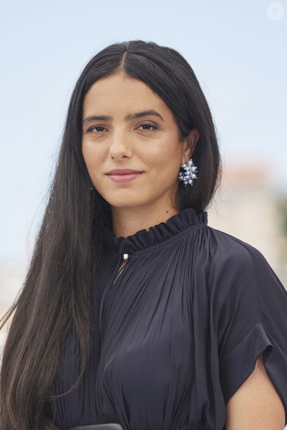 Hafsia Herzi au photocall du film Bonne mère ( Un certain regard) lors du 74ème festival international du film de Cannes le 10 juillet 2021 © Borde / Jacovides / Moreau / Bestimage