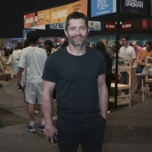 Bixente Lizarazu, lors du Festival du Livre à Paris, France, le 13 avril 2024. © Jack Tribeca / Bestimage