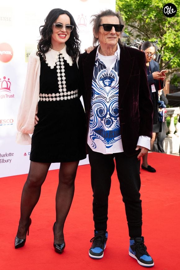 Sally Humphreys Wood et Ronnie Wood à l'événement The King's Trust 50th Anniversary Celebration le 11 mai 2026 au Royal Albert Hall à London. 

Photo : STARMAX / BESTIMAGE