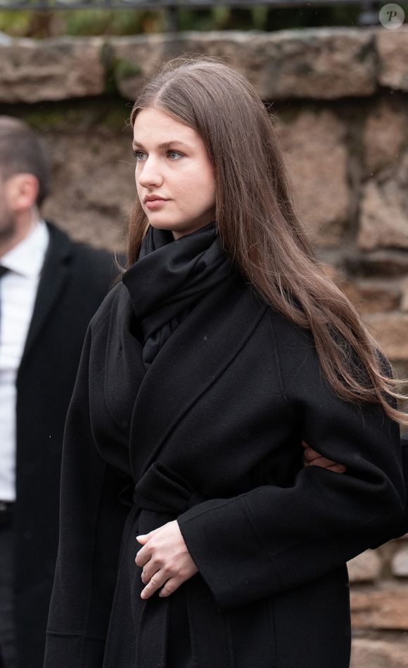 Elle rejoint l’université Carlos III de Madrid en science politique.

La princesse Leonor (La princesse Leonor), la princesse Sofia (L'infante Sofia d'Espagne) - La princesse Irène de Grèce et de Danemark (la princesse Irène de Grèce et de Danemark) service funèbre à la cathédrale orthodoxe grecque Saint-André-et-Saint-Démétrius. Madrid - 17 janvier 2026.
LALO YASKY / BESTIMAGE