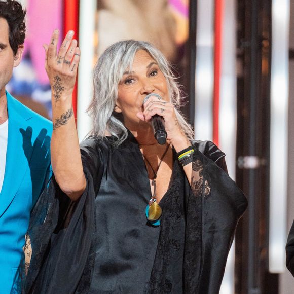 Zazie lors du Téléthon 2024, à Saint Denis, près de Paris, France, le 29 novembre 2024.