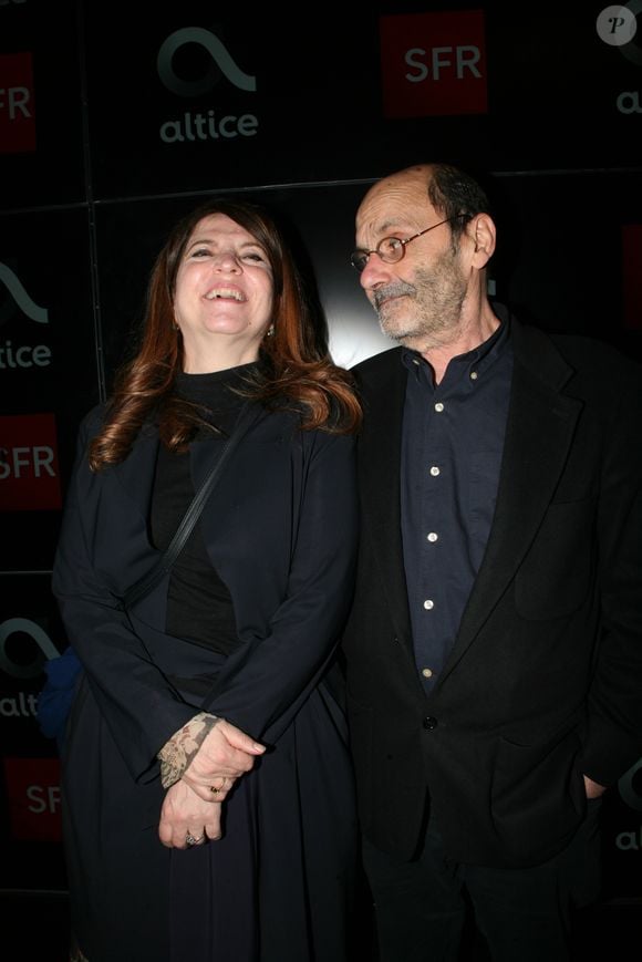 Agnès Jaoui, Jean-Pierre Bacri - Avant-première du film "Place Publique" à Paris, France, le 16 avril 2018. © JLPPA/Bestimage