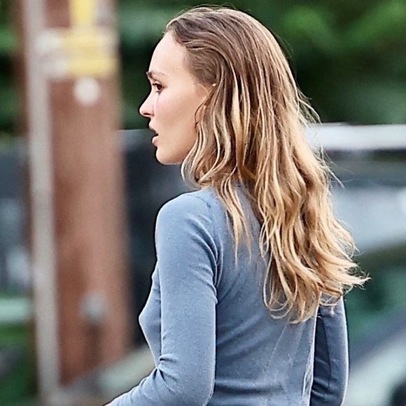 Lily-Rose Depp à Los Angeles.