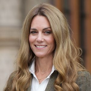 Kate Middleton, princesse de Galles, visite les jardins du Muséum d'histoire naturelle de Londres. Photo par ALPHA AGENCY / BESTIMAGE