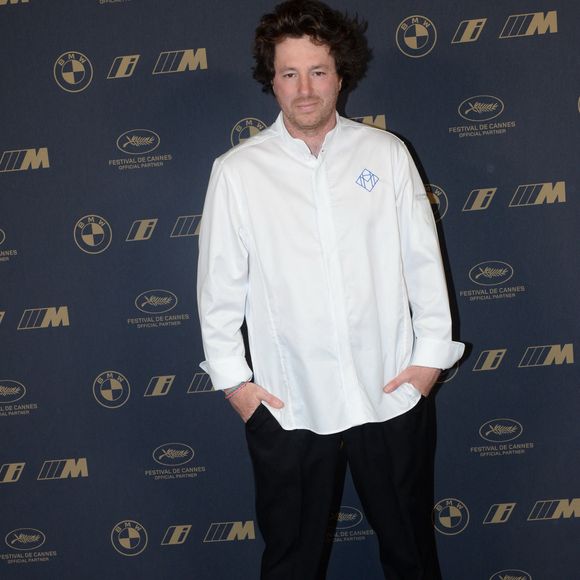 Jean Imbert - Photocall du dîner organisé par BMW, suivi d'un concert de Orelsan sur la plage de l'hôtel Martinez en marge du 76ème Festival International du Film de Cannes, France, le 18 mai 2023. © Rachid Bellak/Bestimage