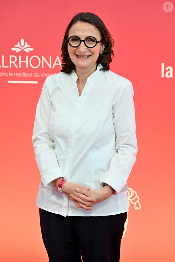 La chef Anne-Sophie Pic - Cérémonie des remises des Etoiles Michelin 2026 au Grimaldi Forum à Monaco le 16 mars 2026. 1 étoile, 7 nouveaux 2 étoiles et 1 nouveau 3 étoiles pour l'édition 2026 © Bruno Bebert/Bestimage