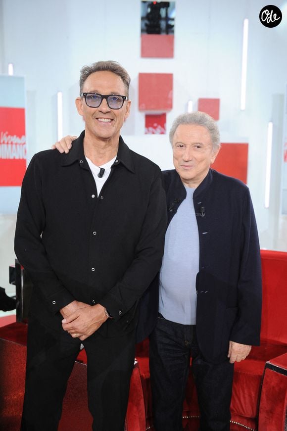 font partie des invités de Michel Drucker dans "Vivement dimanche"

Exclusif - Julien Courbet et Michel Drucker - Enregistrement de l'émission Vivement Dimanche au studio Rive gauche, presentée par M. Drucker à Paris le 9 septembre 2026, Diffusion sur France 3 le 13 septembre 2026
©Guillaume Gaffiot/Bestimage