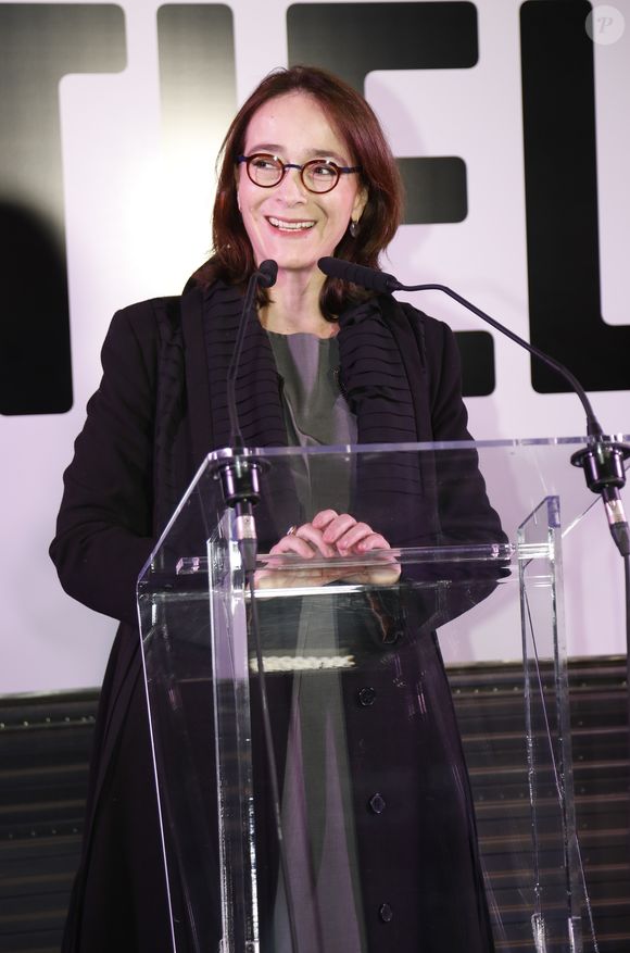 Delphine Ernotte Cunci, PDG de France Télévisions lors de l'inauguration du Train de la présidentielle, gare de Lyon à Paris, France, le 5 mars 2017. © Marc Ausset-Lacroix/Bestimage