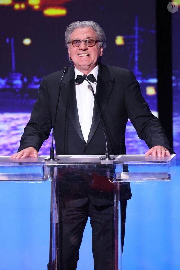 Daniel Auteuil - Cérémonie de clôture du 78ème Festival International du Film de Cannes, au Palais des Festivals à Cannes. Le 24 mai 2025
© Jacovides-Moreau / Bestimage