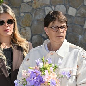 Leurs Altesses S.A.S. le Prince Albert II et la Princesse Charlène de Monaco, Leurs Altesses S.A.S. la Princesse Stéphanie de Monaco, Camille Gottlieb, Mélanie-Antoinette de Massy et Gareth Wittstock ont visité les nouveaux locaux de la SPA (Société pour la Protection des Animaux) monégasque © Bruno Bebert/Bestimage