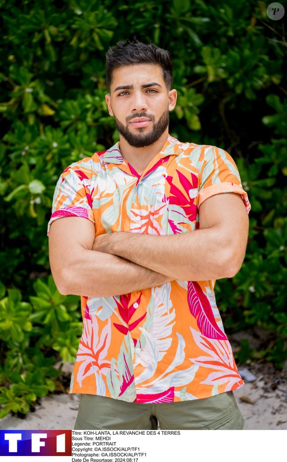 Mehdi dans "Koh-Lanta, La Revanche des 4 Terres"