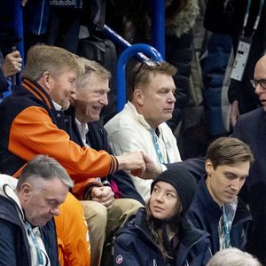 Le couple a rejoint le prince Albert de Monaco pour assister à plusieurs épreuves sportives majeures.

Le roi Willem-Alexander des Pays-Bas, la reine Maxima des Pays-Bas, le prince Albert II, la princesse Alexandra de Luxembourg de Hanovre, Ben-Sylvester Strautmann, Patinage de vitesse sur piste courte aux Jeux olympiques d'hiver de 2026, 4e jour à Milan, Italie, 10 février 2026. Photo par Dana Press / Bestimage