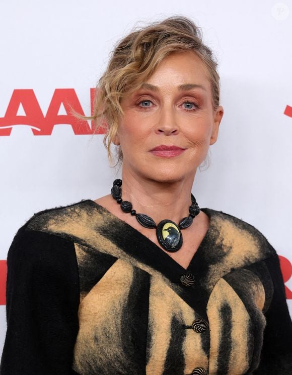 Sharon Stone au 2026 Annual Movies for Grownups Awards with AARP au Beverly Wilshire, A Four Seasons Hotel à Beverly Hills CA, USA le 10 janvier 2026. Photo by Fati S/ABACAPRESS.COM