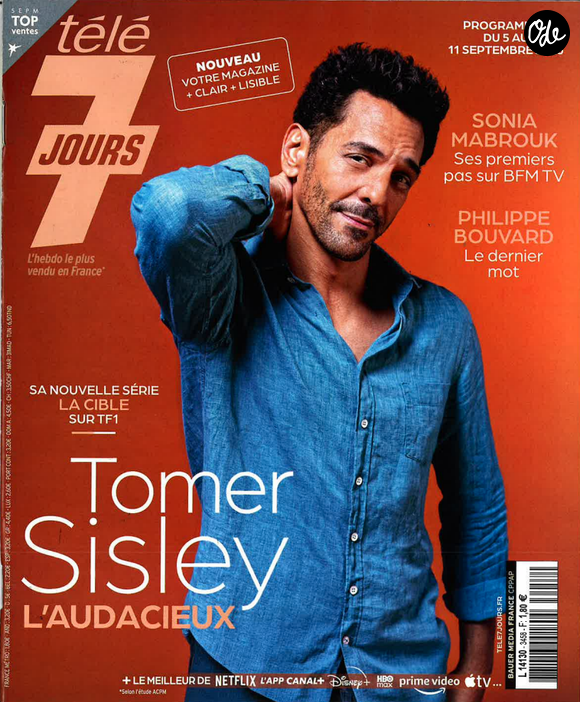 Couverture du magazine Télé 7 Jours parue le lundi 31 août 2026.
Crédit : Télé 7 Jours