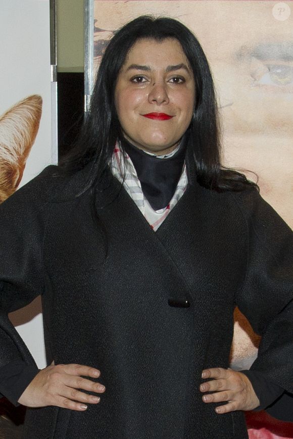 La réalisatrice Marjane Satrapi à l'avant première de son film "The Voices "à Paris le 9 mars 2015. Pierre Perusseau / Bestimage