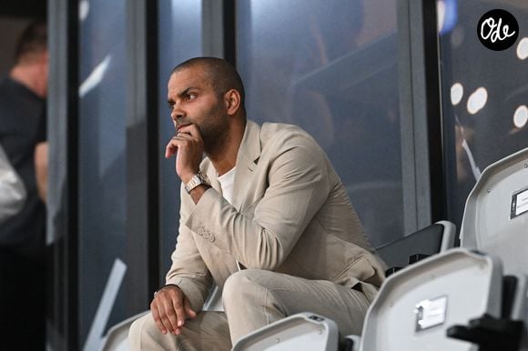 Tony Parker - Demi-finale Betclic Elite de basket entre le LDLC ASVEL contre Paris (86-77) à Villeurbanne le 28 mai 2024. © Frédéric Chambert / Panoramic / Bestimage