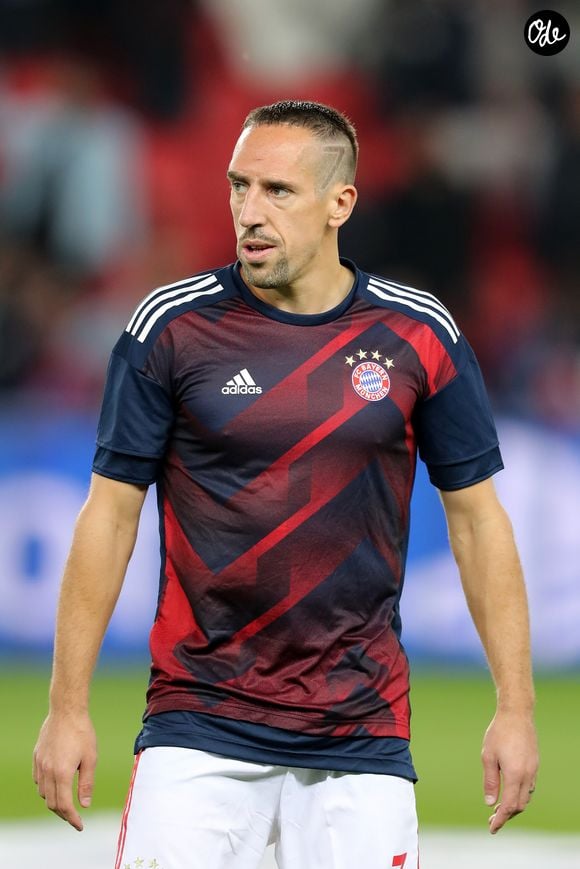 Franck Ribéry lors du match de Champions League "PSG - Bayern Munich (3-0)" au Parc des Princes à Paris, le 27 septembre 2017.

© Cyril Moreau/Bestimage