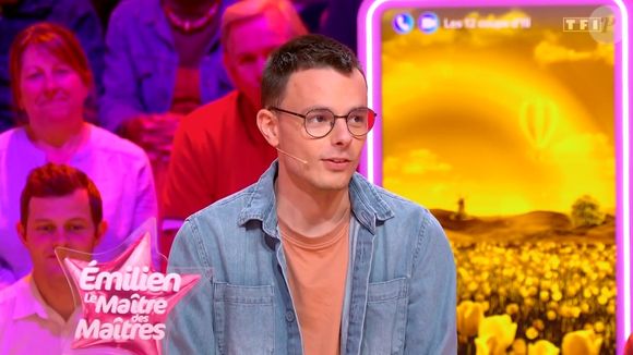 Emilien dans "Les 12 Coups de midi", le 5 mai 2025, sur TF1