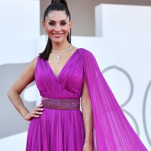 Caterina Murino à la projection du film Hors-saison lors du 80ème festival international du film de Venise, le 8 septembre 2023.

Photo : LaPresse / Panoramic / Bestimage