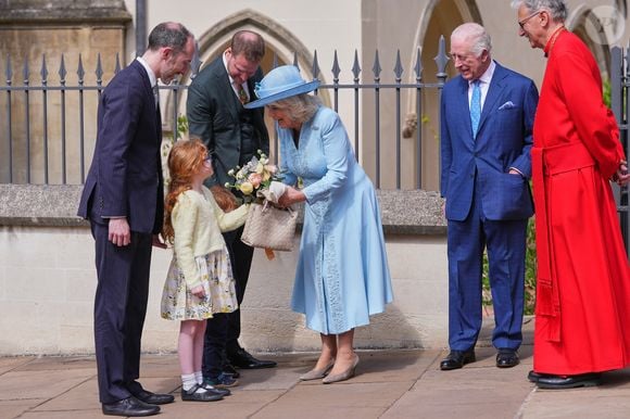 Le roi Charles et Camilla assistent à la messe de Pâques de la famille royale dans la chapelle Saint George de Windsor dans le Berkshire, le 20 avril 2025
Julien Burton / Bestimage