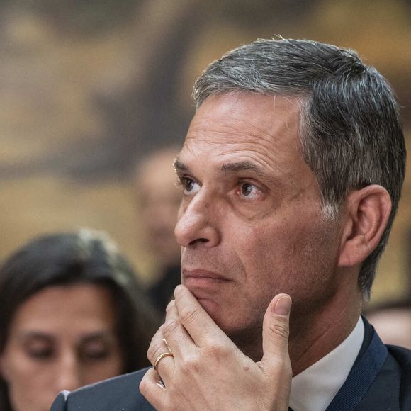 CEO of CMA-CGM group French Lebanese Rodolphe Saade attends the seventh "Choose France Summit", aiming to attract foreign investors to the country, at the Chateau de Versailles, outside Paris, on May 13, 2024. © Eliot Blondet/ Pool / Bestimage