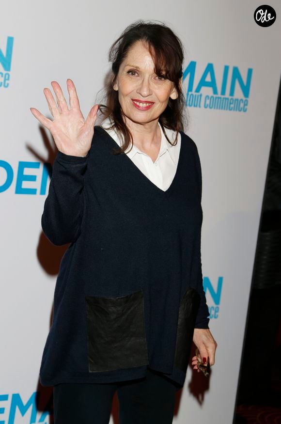 Chantal Lauby lors de l'avant-première du film "Demain tout commence" au Grand Rex à Paris le 28 novembre 2016. Christophe Aubert via Bestimage