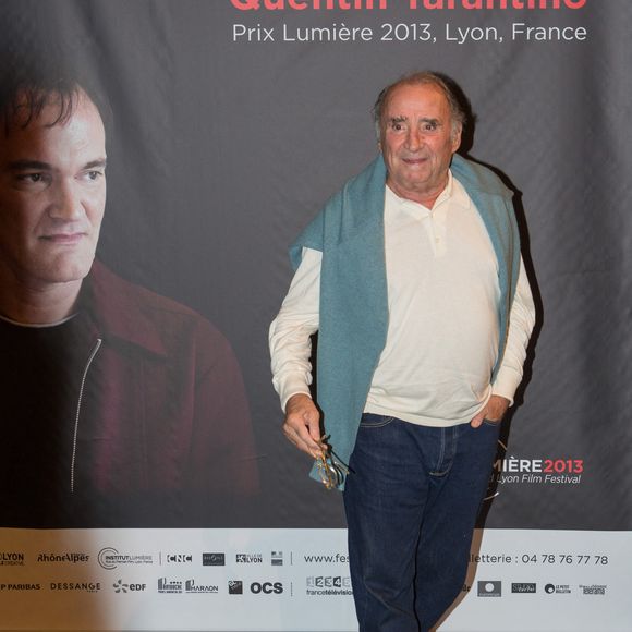 Claude Brasseur assistant à la cérémonie de remise du Prix Lumière à Quentin Tarantino à Lyon, France, le 19 octobre 2013. Photos par Vincent Dargent/ABACAPRESS.COMv