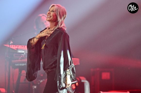 Zazie assiste au « Foot Concert », un événement caritatif au profit de l'association Huntington Avenir, à la LDLC Arena de Lyon, en France, le 11 novembre 2024. Photo : Julien Reynaud/APS-Medias/ABACAPRESS.COM