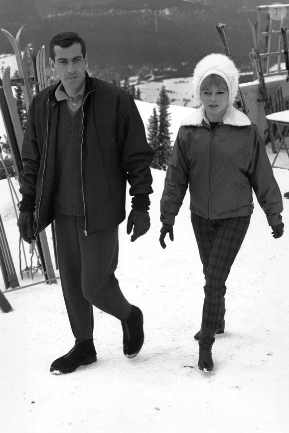 Brigitte Bardot avec Roger Vadim, Circa 1961. Photo par The Hollywood Archive / Photoshot/Abaca
