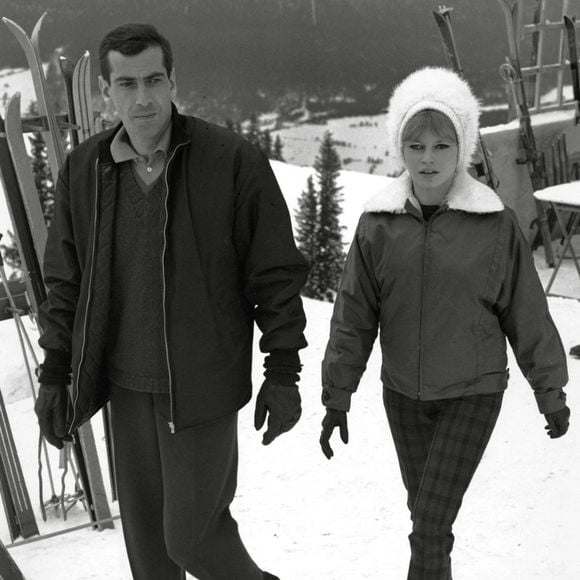Brigitte Bardot avec Roger Vadim, Circa 1961. Photo par The Hollywood Archive / Photoshot/Abaca