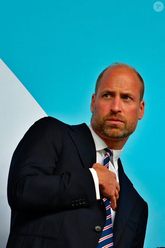 William, Prince de Galles pendant l'EURO 2025 féminin de l'UEFA - Finale - Angleterre vs Espagne, Championnat d'Europe de football de l'UEFA à Bâle, Suisse, 27 juillet 2025