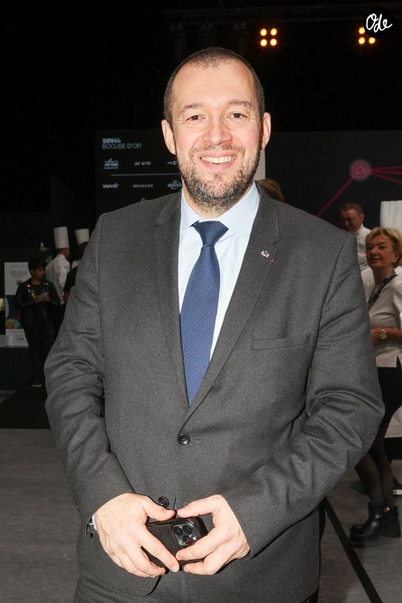 Guillaume Gomez Représentant Personnel du Président de la République pour la Gastronomie et l'Alimentation - Les "Bocuse d'Or 2025" au Parc des Expositions Eurexpo à Lyon le 26 janvier 2025. © Jean-Marc Lhomer/ Bestimage