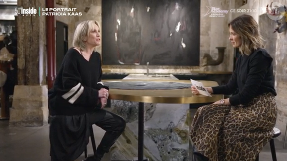 La chanteuse fera bientôt parti du jury de The Voice et en a profité pour se confier à Isabelle Ithurburu pour le portrait de 50' Inside, sur TF1.

Patricia Kaas échange avec Isabelle Ithurburu sur le plateau de 50' Inside, sur TF1.